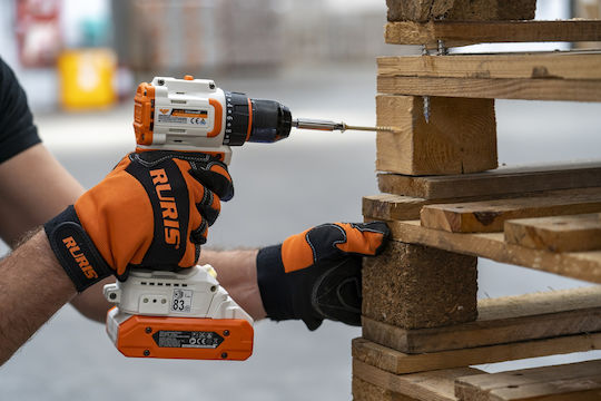 Ruris Rmx1240 – Cordless Drill Driver 20v 40 Nm 2 Speeds Battery Charger Not Included