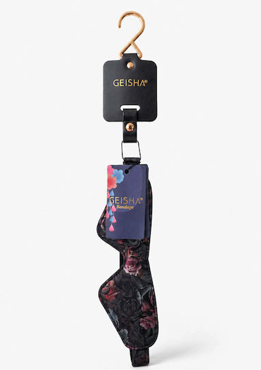 Geisha BDSM Маска в Черен Цвят