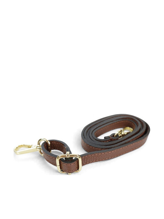 Brown Suede Leather Women's Drawstring Bag
