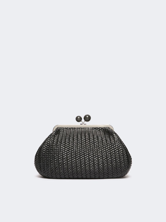 Black Leather Women's Shoulder Bag