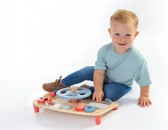 Wooden Steering Wheel for Ages 12+ Months