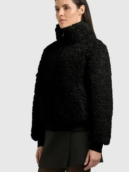 Damen Winterjacke Schwarz