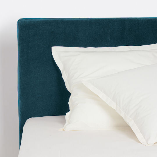 La Redoute Interieurs Blue Fabric Bed Headboard