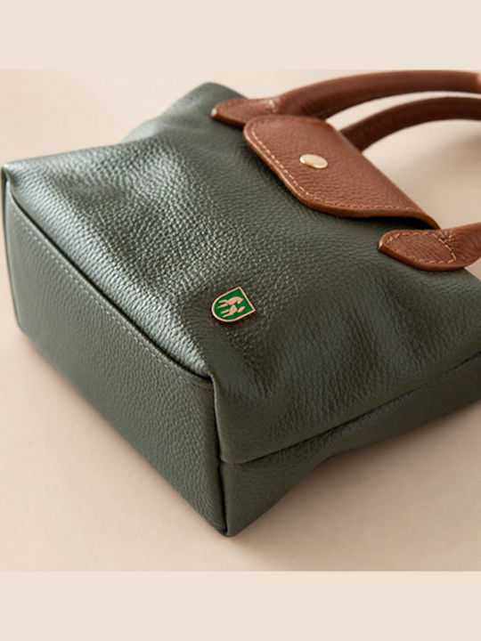Petite Damen-Flap-Tasche Schwarz
