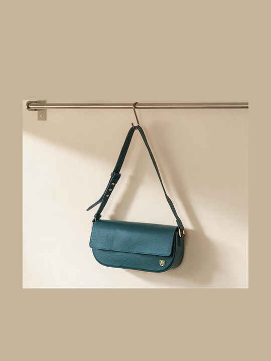 Schwarze Damen-Clutch aus Leder