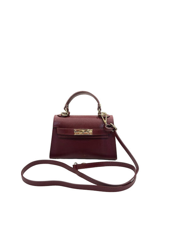 Khaki Leather Women's Satchel Bag