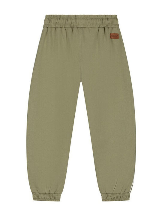 Kinder-Jogginghose mit Oberteil in Khaki
