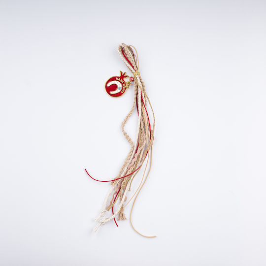 Philio Handmade Hanging Pomegranate Lucky Charm, Red Metal, 2027, 35 cm, Philio Handmade Hanging Pomegranate Lucky Charm, Red Metal, 2027, 35 cm,
