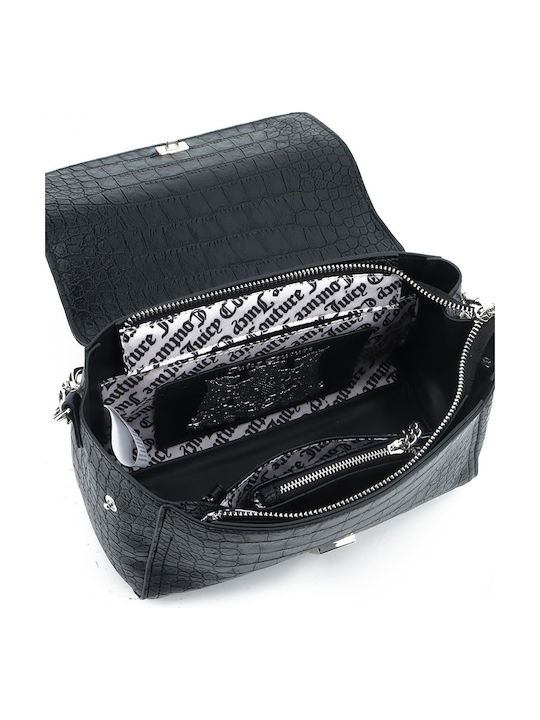 Damen Flap-Tasche Schwarz