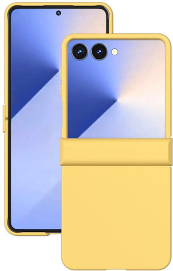 Abeel Husă Dură Pliabilă Samsung Galaxy Z Flip7 5G Galbenă