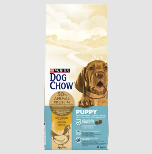12kg Dry Food for Small Breed Puppies with Chicken