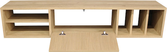 Mobilier TV Montat pe Perete Maro 150x29.6x29.2 cm Mobilier TV Montat pe Perete Maro 150x29.6x29.2 cm