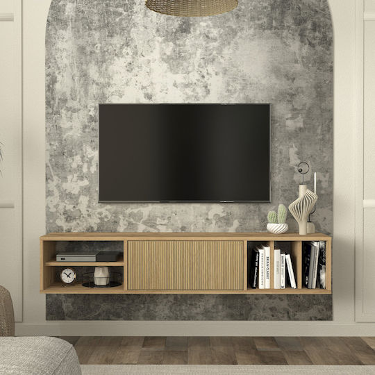 Mobilier TV Montat pe Perete Maro 150x29.2x29.6 cm Mobilier TV Montat pe Perete Maro 150x29.2x29.6 cm