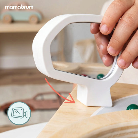 Wooden Steering Wheel with Music, Lights and Sounds
