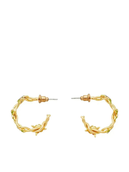 Fable Wildflower Garden Hoop Earrings