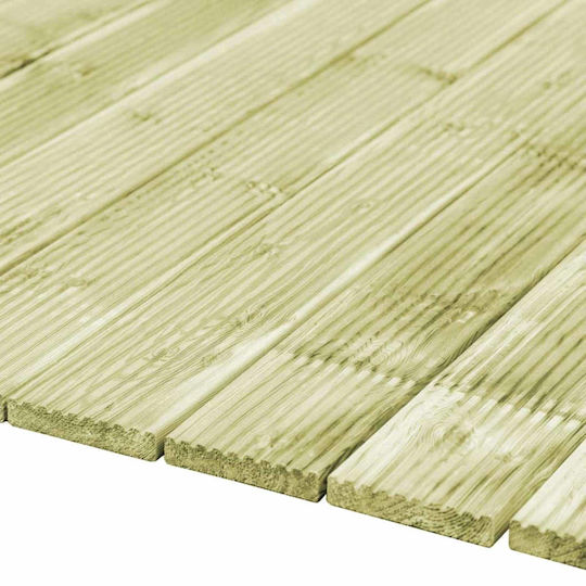 vidaXL Дъски за градинска настилка от дърво 100x14.5 см, 16 бр.