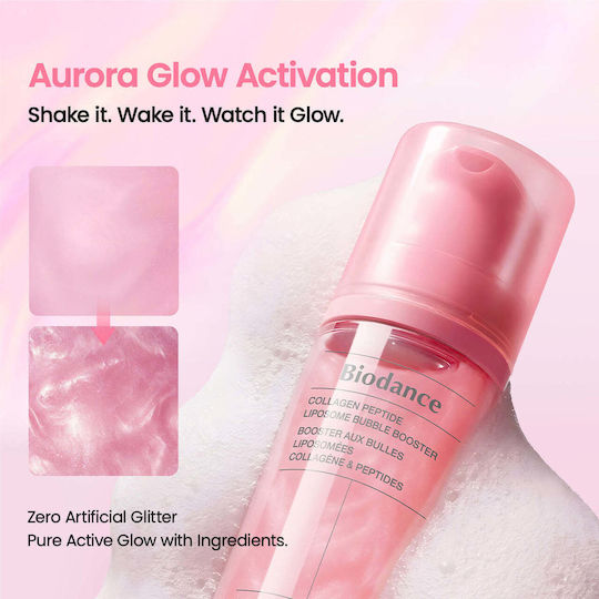 Collagen Peptide Liposome Bubble Moisturizing & Anti-Aging Facial Essence with Niacinamide & Peptides for Brightening & Firming 95ml