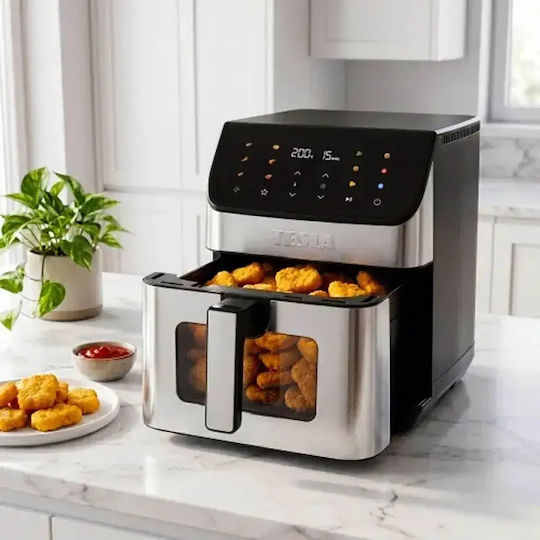 AirCook DualHeat QD65 XXL Air Fryer 6.5 L Silver