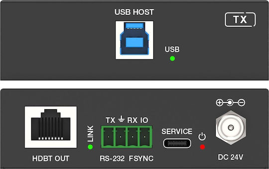 Vivolink VLUSB3EXT100 KVM & Data Switch with USB 3.0 / USB