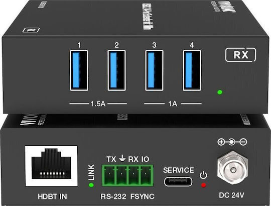 Vivolink VLUSB3EXT100 KVM & Data Switch with USB 3.0 / USB