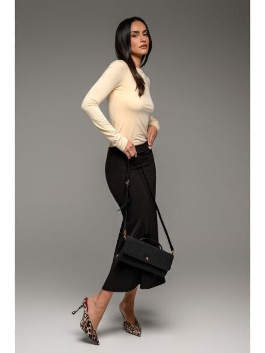 Women's Black Clutch