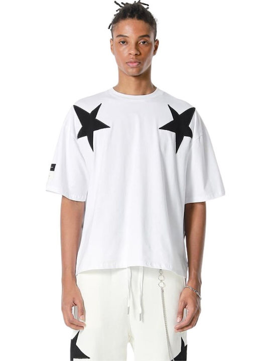 Mod Wave Movement T-Shirt Weiß