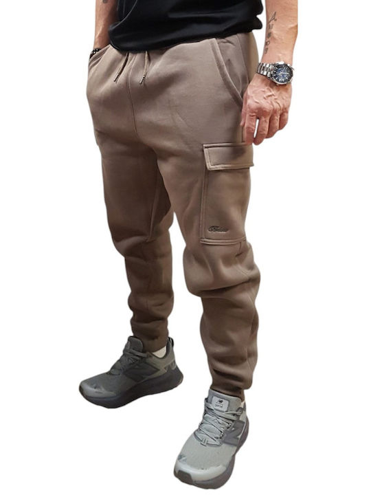 Rebase Παντελόνι Φόρμας Taupe