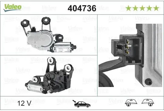 Valeo 404736 Scheibenwischermotor