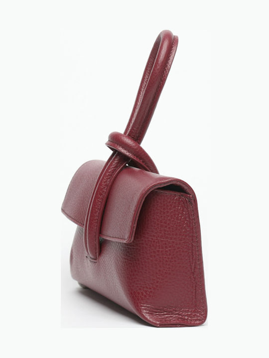 Leather Women's Flap Bag Olive