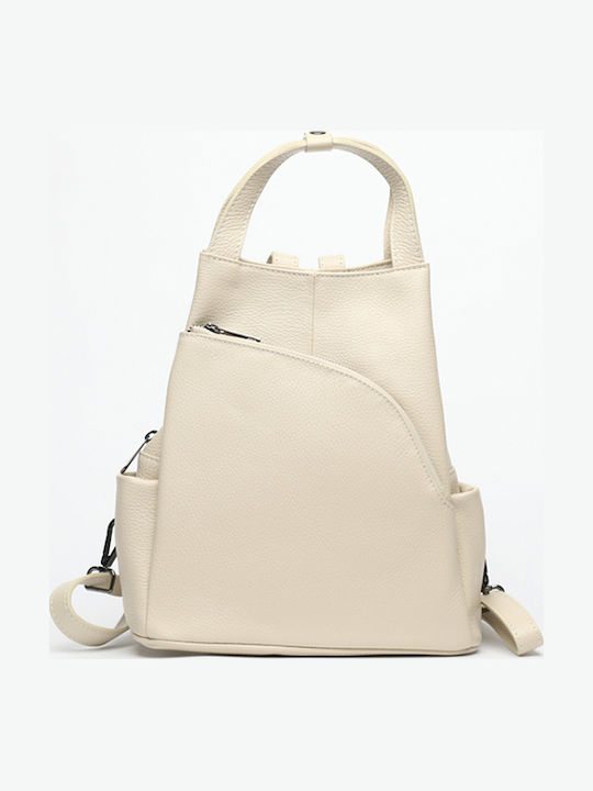 Hellblaue Damen-Ledertasche