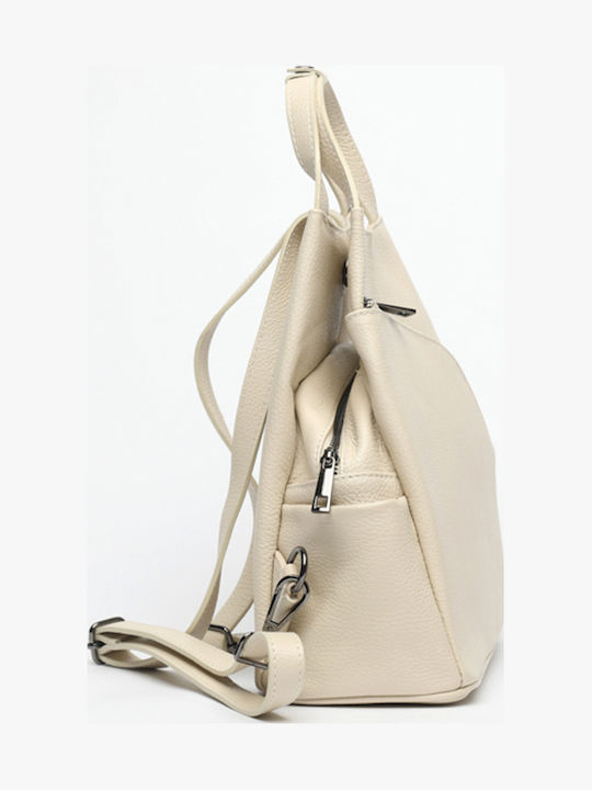 Hellblaue Damen-Ledertasche