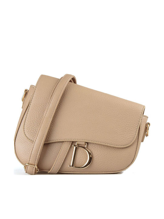 Women's Flap Bag Beige