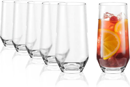 e-exoplismos Revolution Stolzle Series — Crystal Glass Set 390ml 6 Pieces