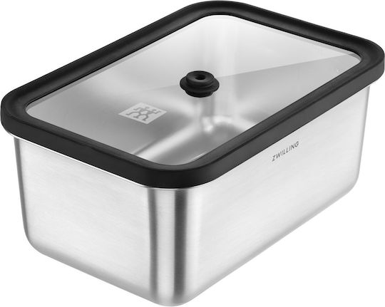Zwilling J.A. Henckels Edelstahl-Lunchbox-Set Grau 6-teilig Zwilling J.A. Henckels Edelstahl-Lunchbox-Set Grau 6-teilig