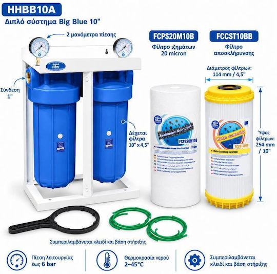 Aqua Filter Commercial Reverse Osmosis Supply Filter 20 μm