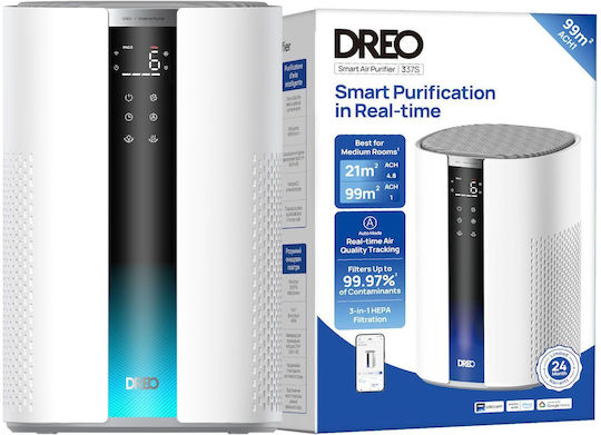 Air Purifier for Spaces up to 65m²