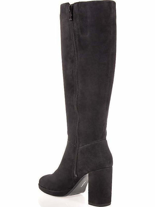DKNY Brown Leather Women's Boots