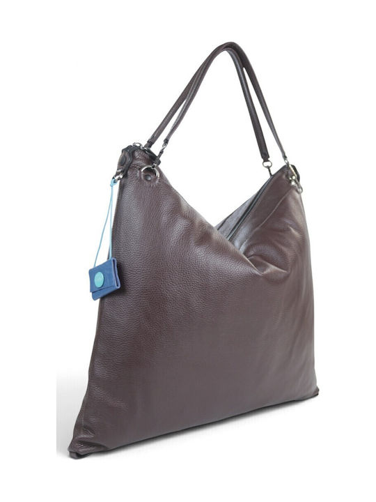 Leather Women's Bag Moka