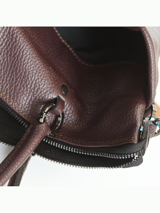 G3 Plus Leather Women's Tote Bag Moka
