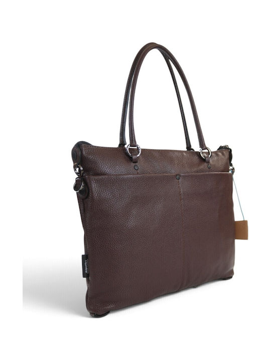 G3 Plus Leather Women's Tote Bag Moka