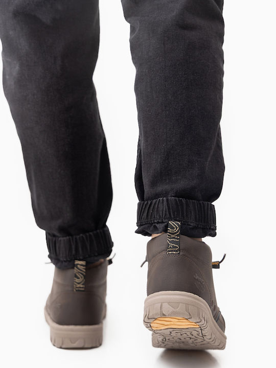 Mid Anatomical Men's Boots Brown