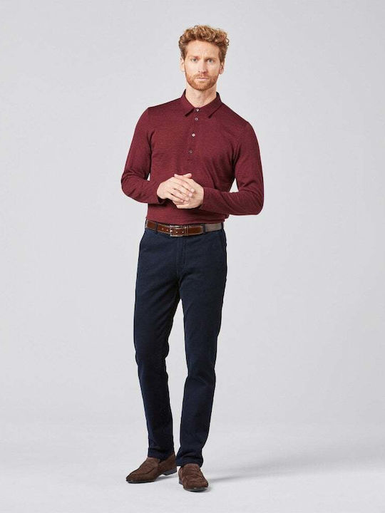 Bonn Herren Stretchhose Blau