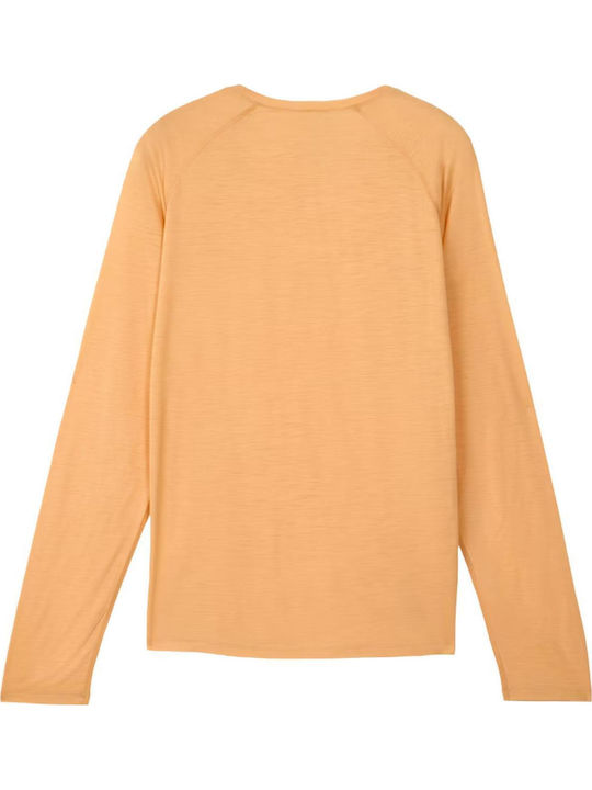 Kurzarm-Pullover Orange