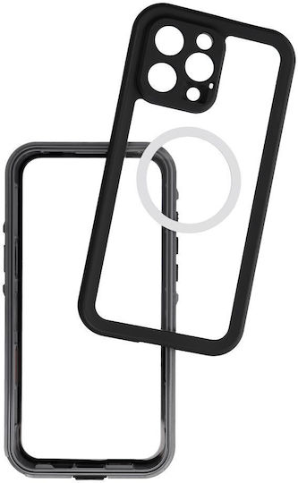 Case Iphone 16 Pro Max Shellbox Dot Waterproof Magsafe Compatible Black
