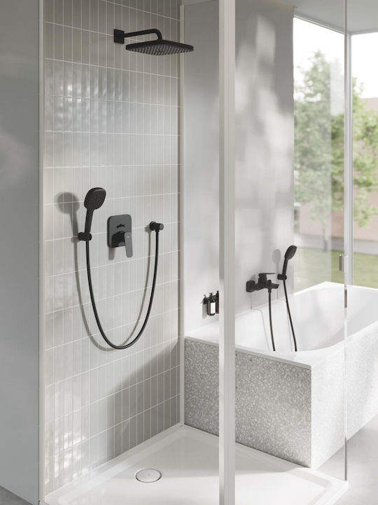 Grohe Amestecare Baterie Cadă Set complet Neagră