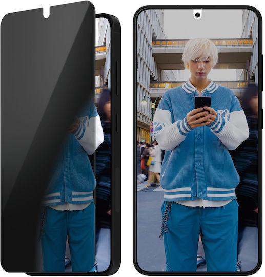 PanzerGlass Privacy-Displayschutzfolie für Samsung Galaxy S24/S25 Ultra-Wide Fit