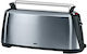 Braun Sommelier Φρυγανιέρα 2 Θέσεων 1000W Γκρι