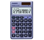 Casio Calculator Accounting Pocket 12 Digits in Light Blue Color