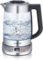 Severin WK3480 1.7lt με Ισχύ 2200W Γκρι