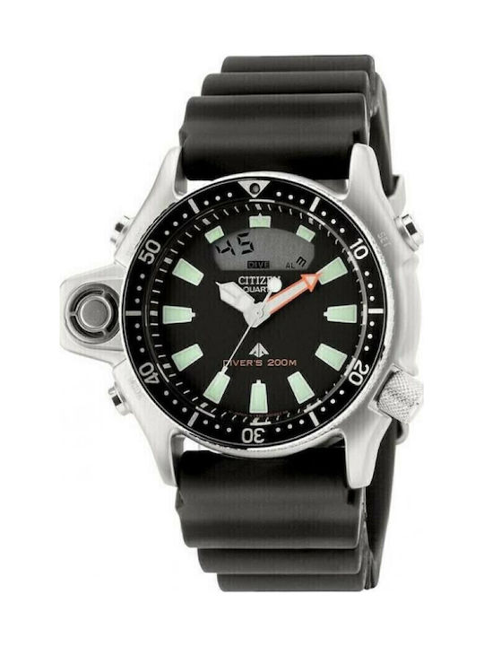 Citizen Promaster Aqualand Часовник на Батерия с Каучукова Каишка